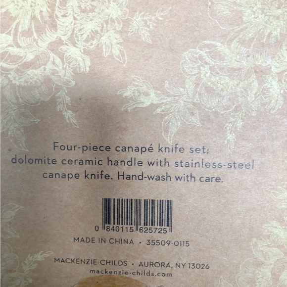 Mackenzie Childs Canapé Knife Set - Picture 2 of 4